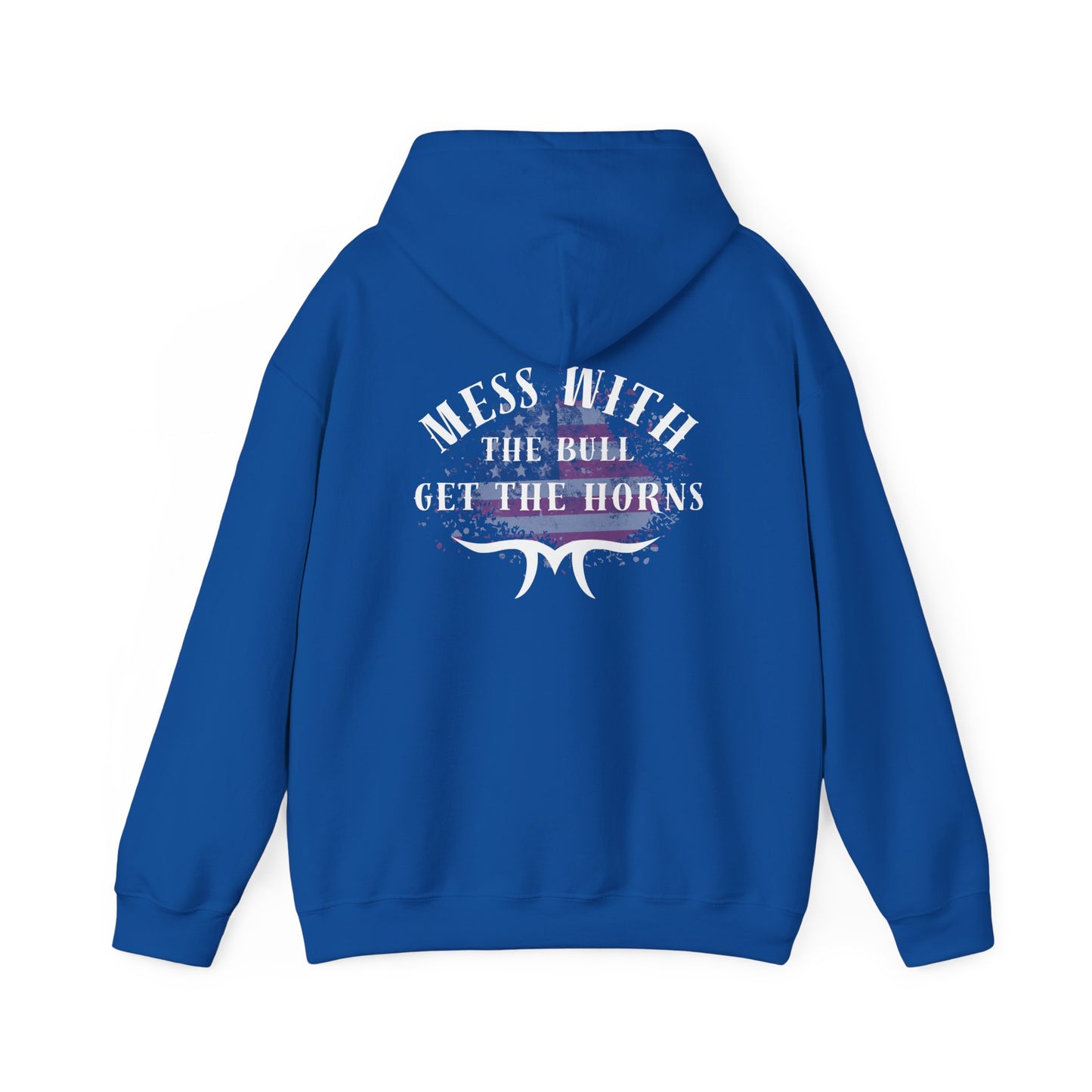 MESS WITH THE BULL GET THE HORNS Unisex Hoodie