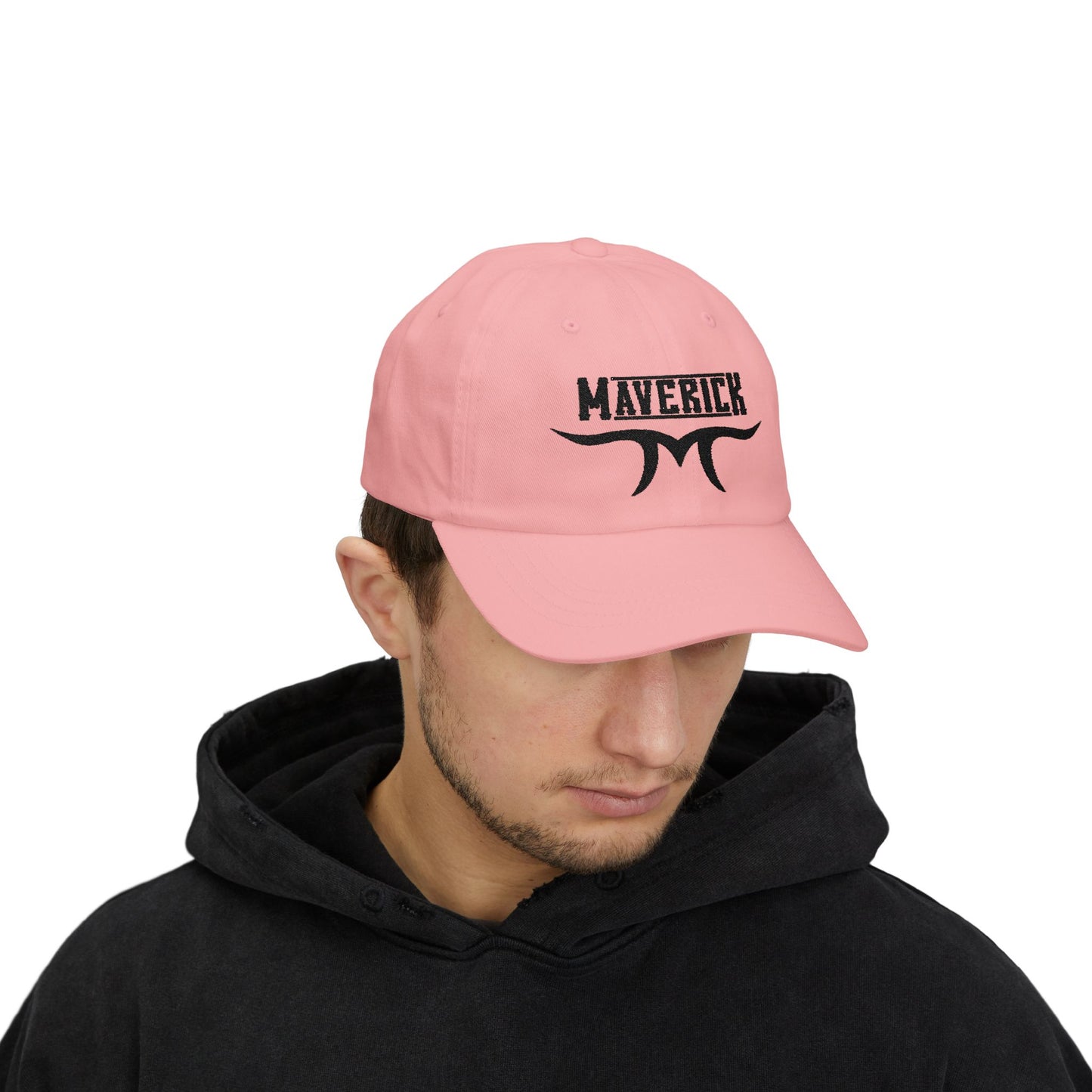 Maverick Classic Dad Cap - Stylish White Hat for Everyday Wear