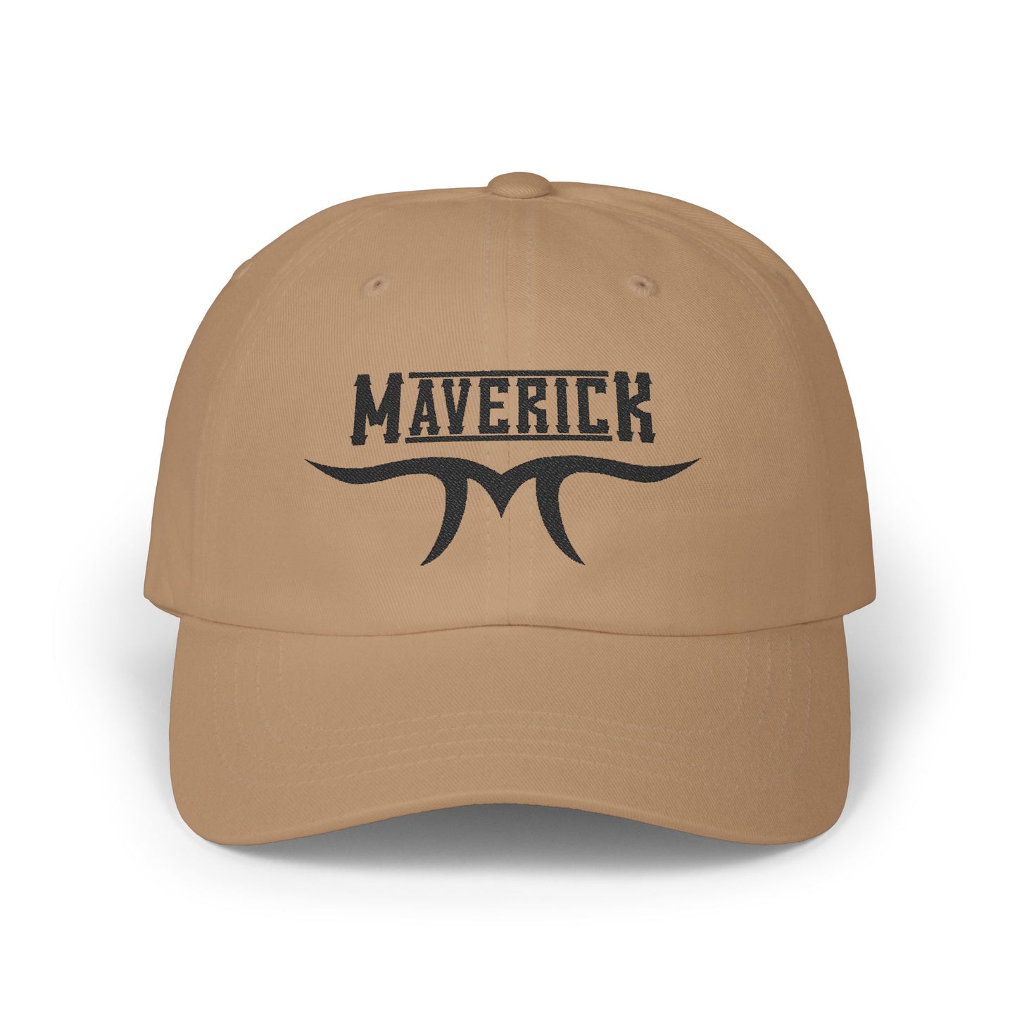 Maverick Classic Dad Cap - Stylish White Hat for Everyday Wear
