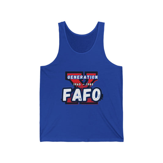 FAFO Bold Stripe Tank