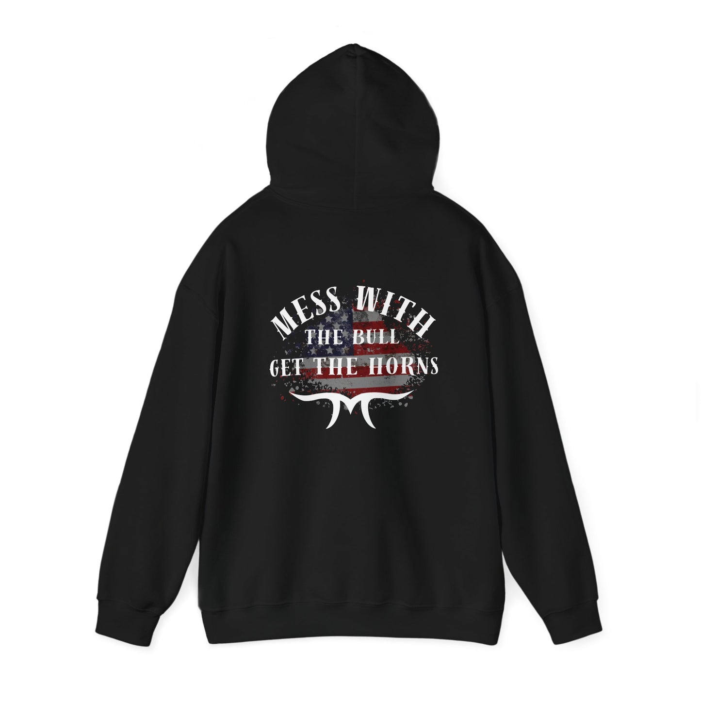 MESS WITH THE BULL GET THE HORNS Unisex Hoodie