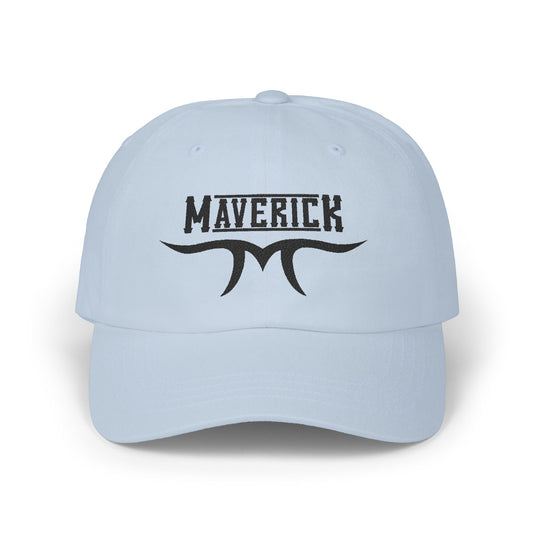 Maverick Classic Dad Cap - Stylish White Hat for Everyday Wear
