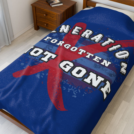 Generation X Forgotten Not Gone Blanket
